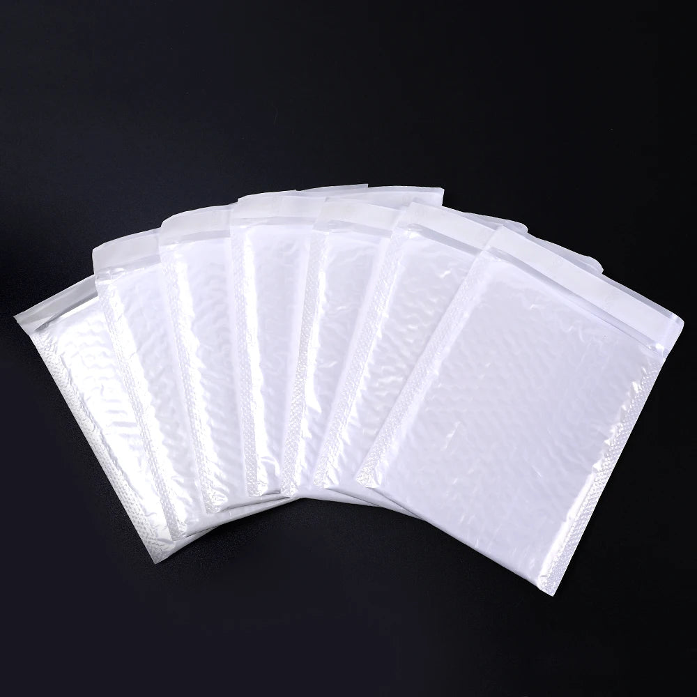 Multi-size White Bubble Envelopes Bag Thicken Waterproof Foam Bubble Shipping Envelope Bags Self Seal Packing Bags 11/15/23cm ALPENZO