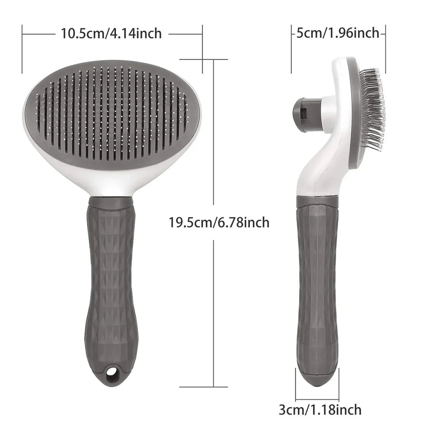 Pet Dog Brush Cat Comb Self Cleaning Pet Hair Remover Brush For Dogs Cats Grooming Tools Pets Dematting Comb Dogs Accessories - ALPENZO