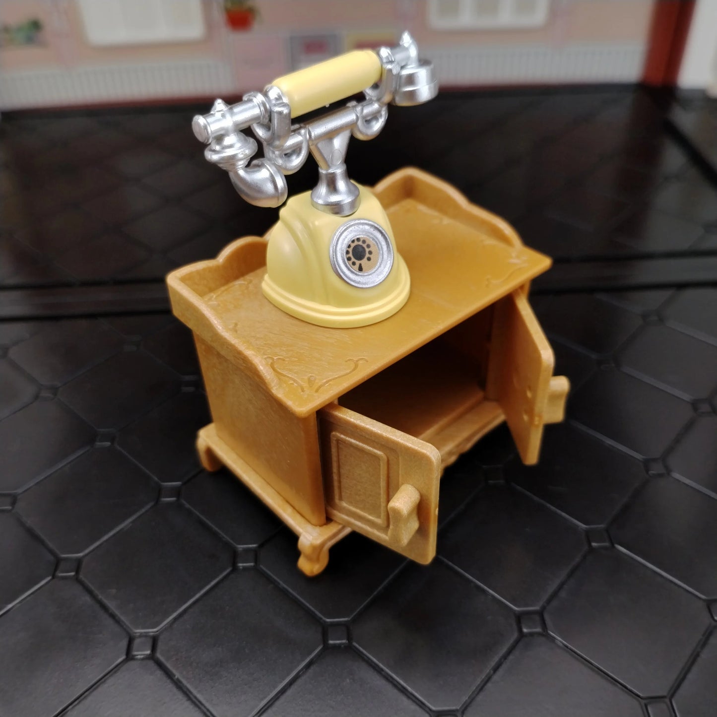 miniature items dollhouse furniture accessories living room bedroom supermarket shopping games family interaction doll kids toys ALPENZO