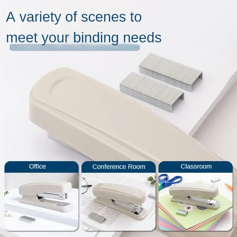 M&G Dual Mode Stapler Business Metal Durable Stapler #12 Office Supplies Single Pack Black/Gray Fits 24/6 & 26/6 Nail Patterns ALPENZO