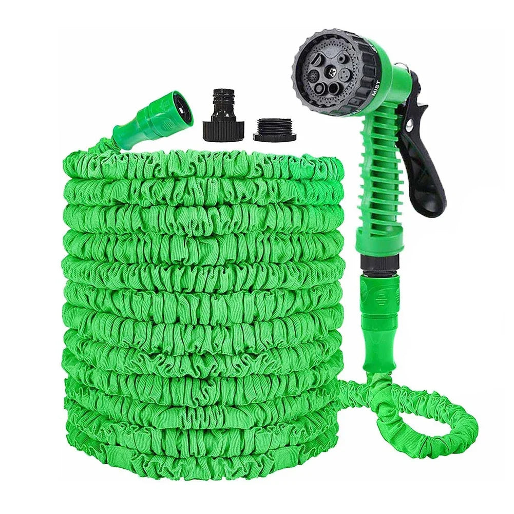 High Pressure Car Wash Water Gun Household Plastic Telescopic Hose Set Car Garden Garden Shower Hose - ALPENZO
