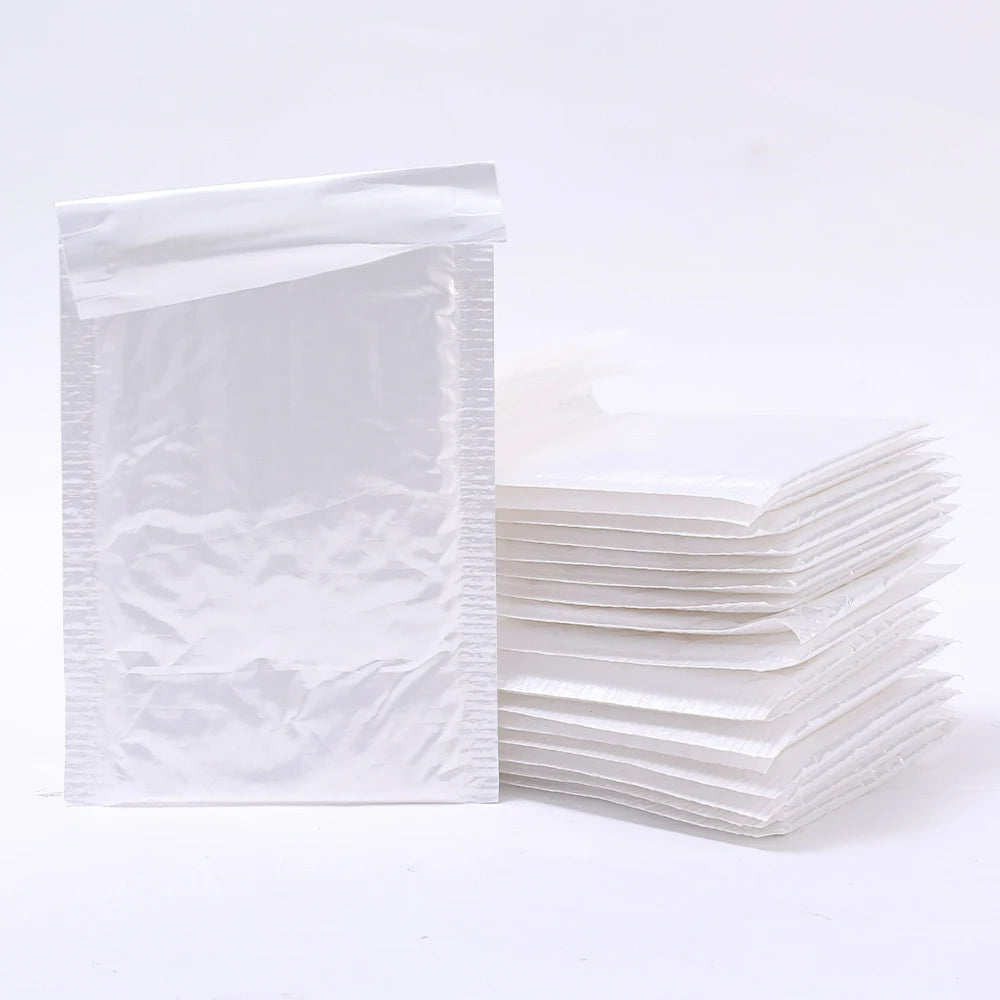 Multi-size White Bubble Envelopes Bag Thicken Waterproof Foam Bubble Shipping Envelope Bags Self Seal Packing Bags 11/15/23cm ALPENZO