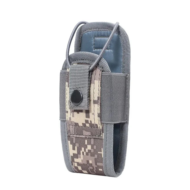 1000D Molle Radio Walkie Talkie Pouch Waist Bag Holder Pocket Portable Interphone Holster Carry Bag for Hunting Camping