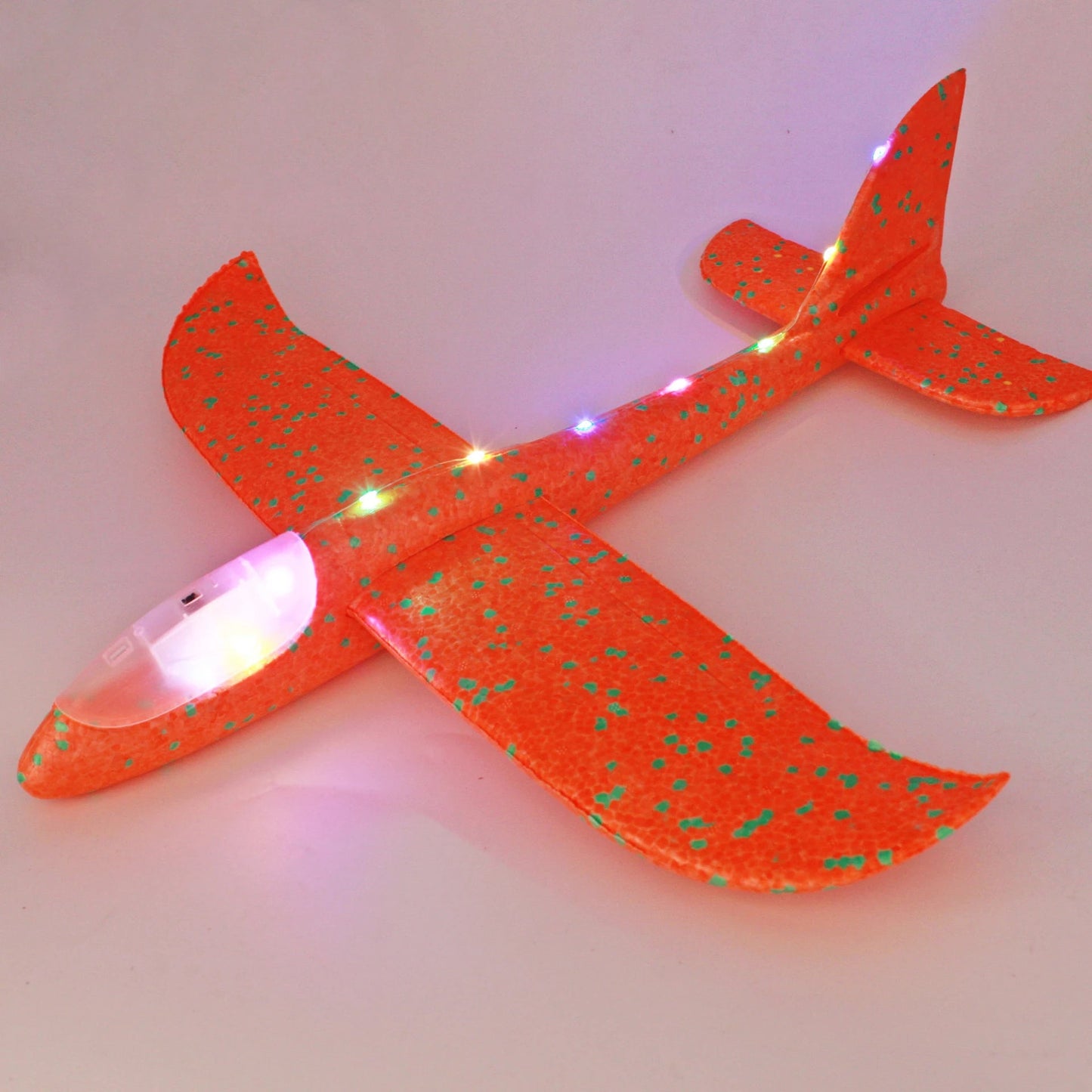 Large Foam Plane Glider Hand Throw Airplane Inertial EPP Bubble Planes Outdoor Launch Kids Toys for Children Boys Gift ALPENZO