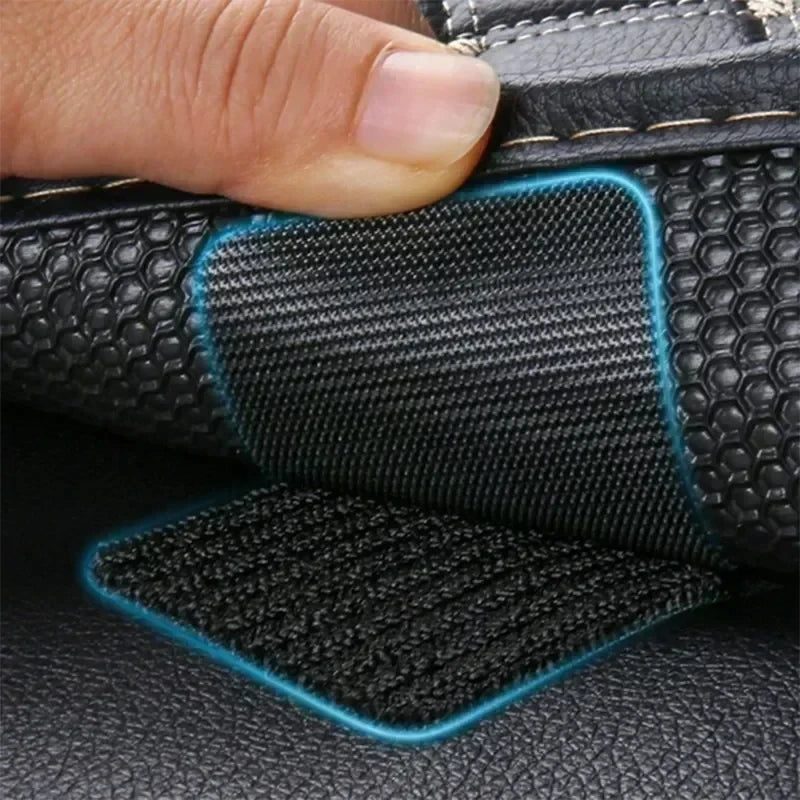 100pcs Self Adhesive Fastener Tape Extra Strong Carpet Fixing Sticker Double Side Hook-and-loop Fastener Auto Adhesive tape Fixe - ALPENZO