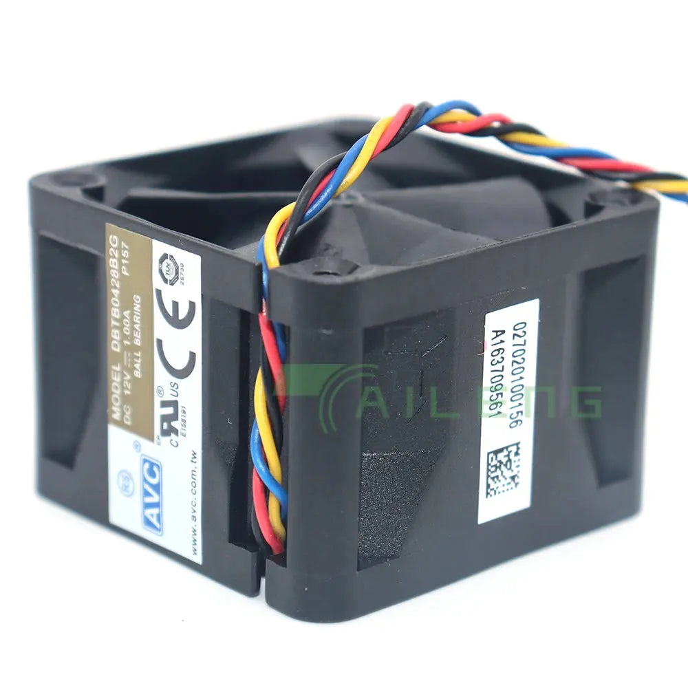 NEW 40MM Powerful Cooling Fan For AVC 4028 12V 1A DBTB0428B2G High Speed Server Fans 40*40*28mm Dual Ball Bearing 4-wire 4Pin - ALPENZO