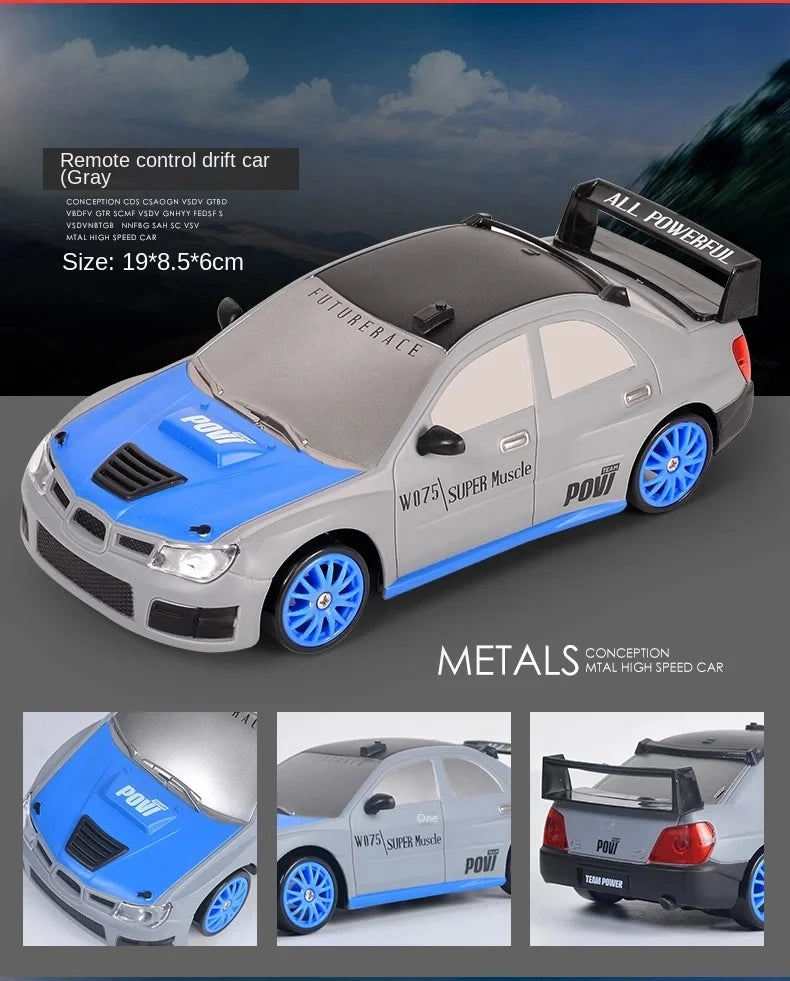 2.4G High speed Drift Rc Car 4WD Remote Control AE86 Model GTRPRO Vehicle Car RC Racing Cars Toy for Children Christmas Gifts ALPENZO