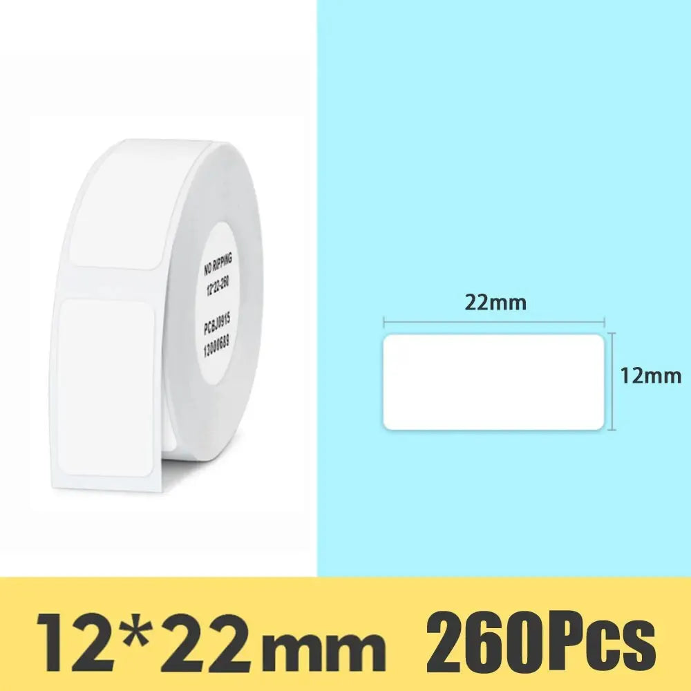 Niimbot D11 D110 D101 Mini Thermal Label Printer Paper Waterproof Anti-Oil Printing Label No Glue Scratch-Resistant Tape Sticker ALPENZO