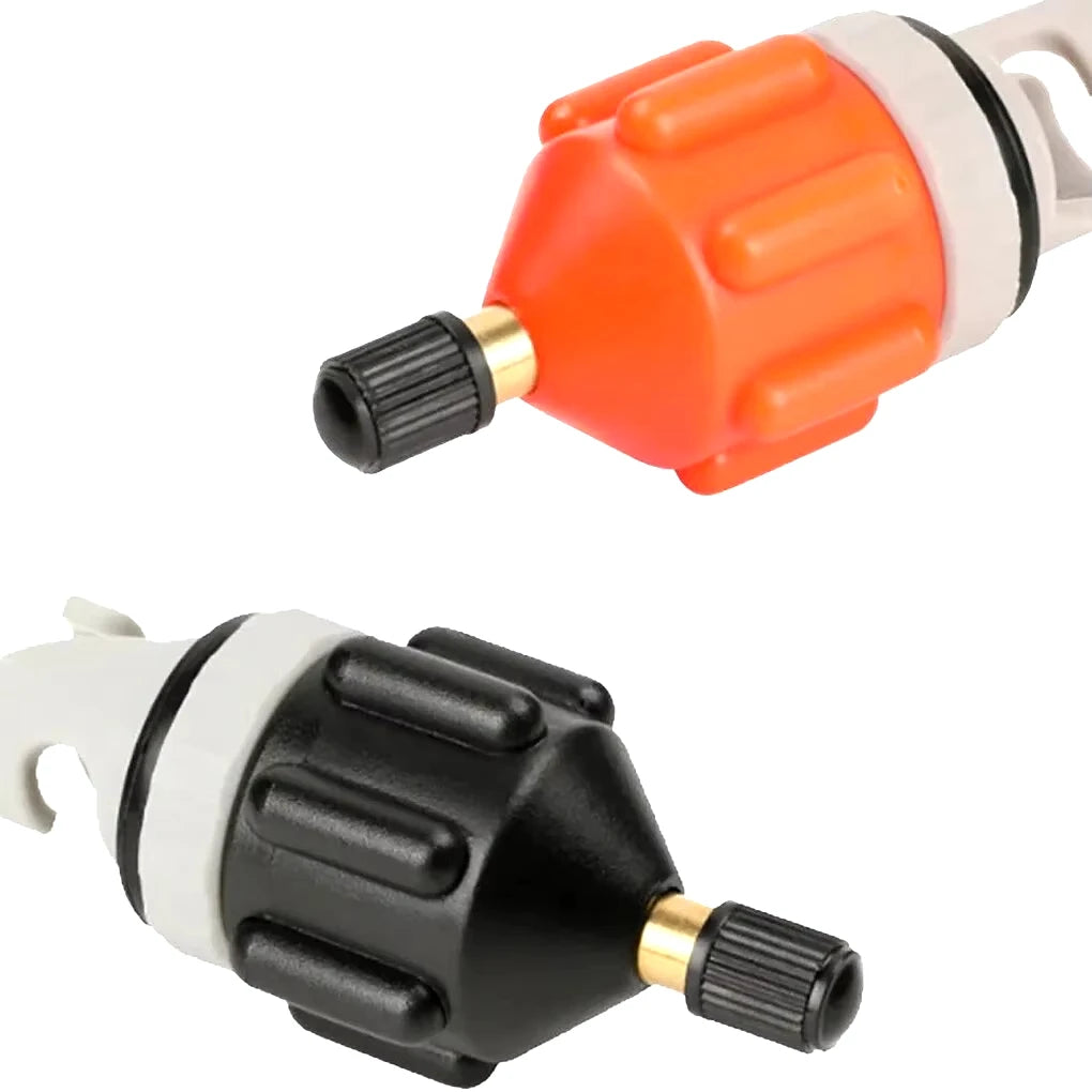 Air Valve Adaptor Dustproof Wear-resistant Rowing Boat Air Valve Adaptor Nylon Kayak Inflatable Pump Adapter for SUP Board Boat