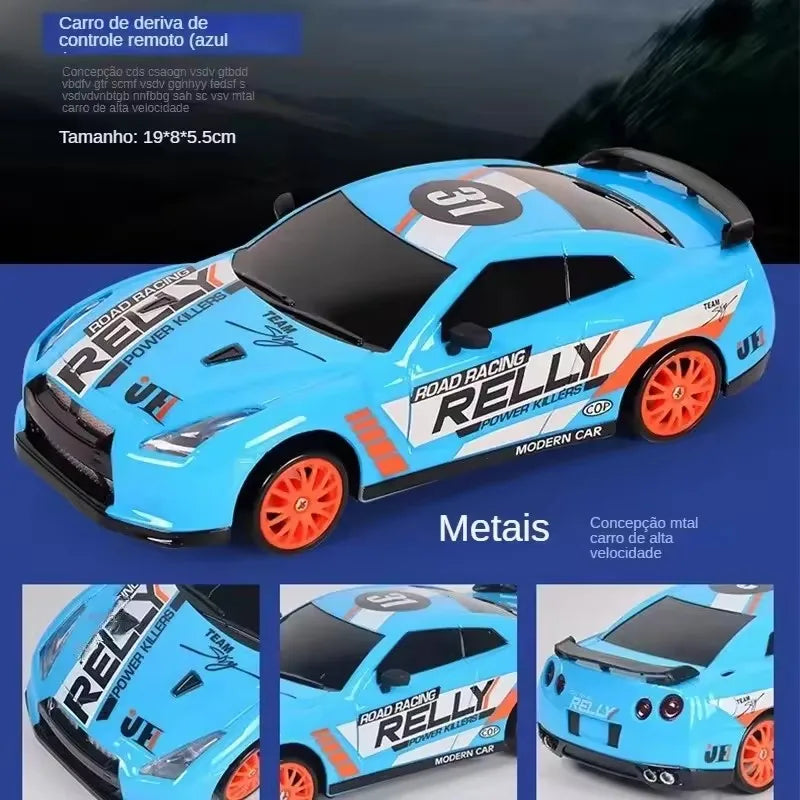 2.4G High speed Drift Rc Car 4WD Remote Control AE86 Model GTRPRO Vehicle Car RC Racing Cars Toy for Children Christmas Gifts ALPENZO