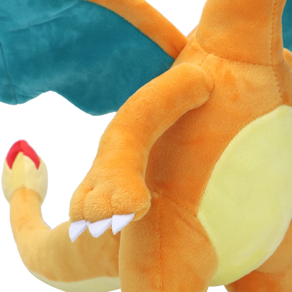 Shiny Charizard Plush Toy Stuffed Animal,Game for Collectible Soft Cartoon Plushies for Gift Cute Cartoon Character 12 Inch ALPENZO