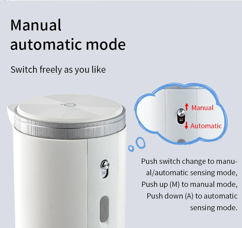 ZW-XP20F1 induction soap dispenser with convenient touch and fully sealed design, high capacity and long endurance - ALPENZO