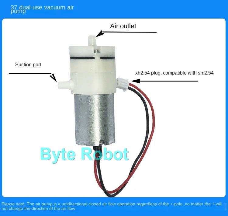 0.3/1/3/6/10/20kg Mechanical Arm Vacuum Pump Suction Cup with PWN Control Switch Sucker for Robot Arm UNO R3 Programmable Robot ALPENZO