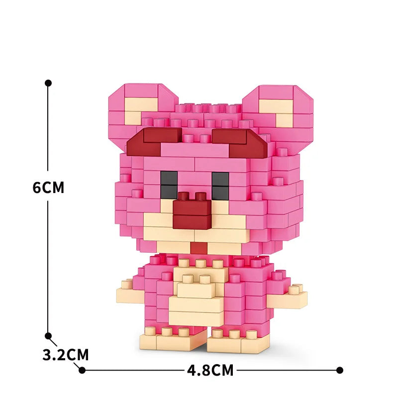 Stitch LinaBell StellaLou Building Blocks Cartoon Character Assembled Model building block Dolls Toys Children Gifts ALPENZO