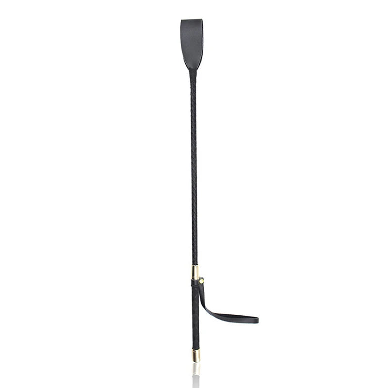Passion Riding Training PU Leather Lightweight Durable Rattling Whip Leather Whip Equestrian Sports Outdoor Show With Handle