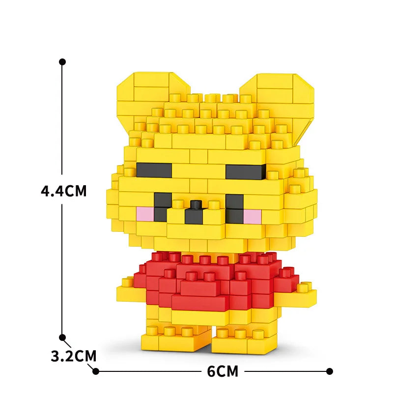 Stitch LinaBell StellaLou Building Blocks Cartoon Character Assembled Model building block Dolls Toys Children Gifts ALPENZO