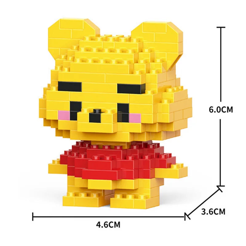 Stitch LinaBell StellaLou Building Blocks Cartoon Character Assembled Model building block Dolls Toys Children Gifts ALPENZO