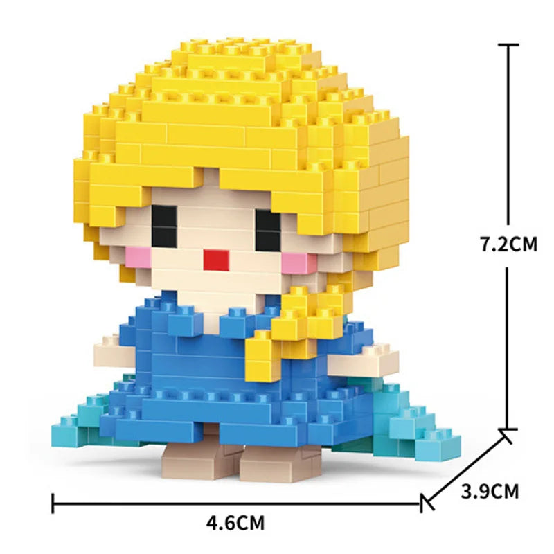 Stitch LinaBell StellaLou Building Blocks Cartoon Character Assembled Model building block Dolls Toys Children Gifts ALPENZO