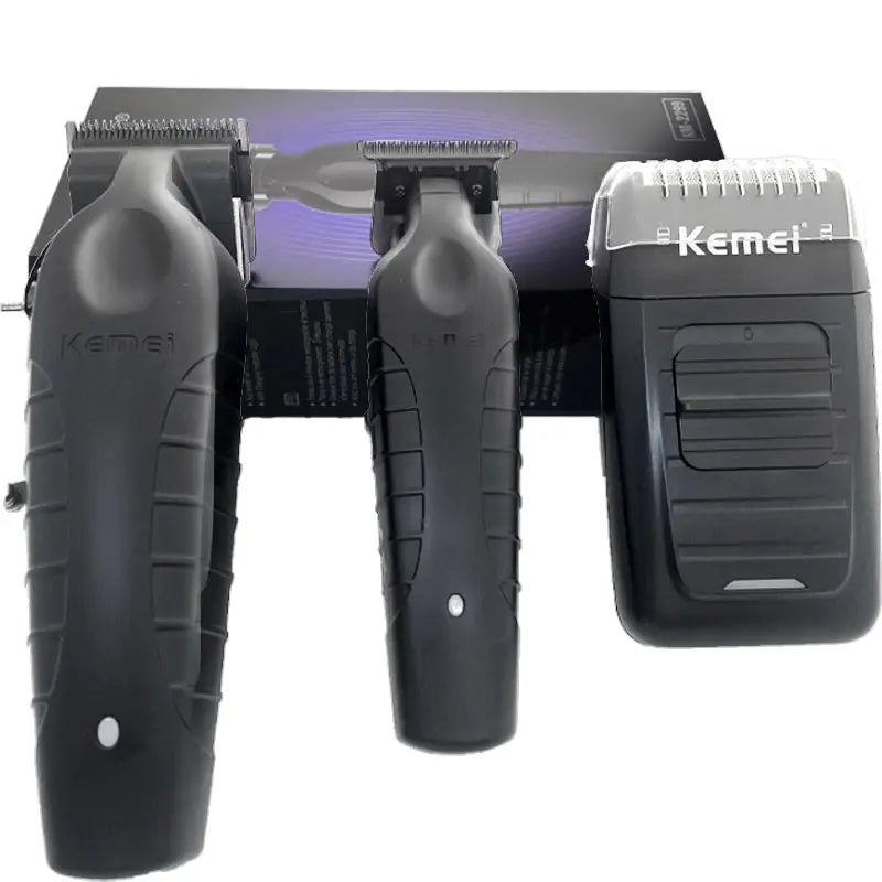 Kemei KM-2296 KM-2299 KM-1102 Professional Hair Clipper Kit Electric Shaver Male Hair Cutting Machine Men’s Trimmer Machine - ALPENZO