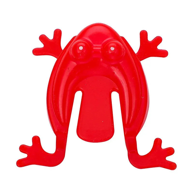 20pcs Solid Color Jumping Frog Plastic Bouncing Frog Jumping Frog Children Educational Toy,Gift for Kids Party Favors, Birthday ALPENZO