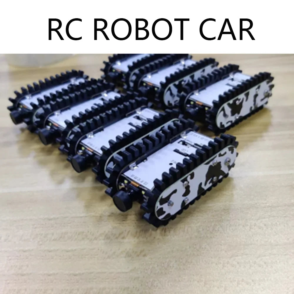 Esp32 Remote Control Tank Model Metal Chassis Tractor Crawler Balance Car Mount Truck Robot Chassis for Wifi RC Scout Robot Car ALPENZO