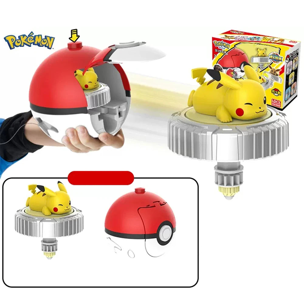 LDCX Pokemon Pet Elf Parents Children Interactive Children's Toy Gift Set 1 against Gyro Pikachu Squirtle Charmander Christmas ALPENZO