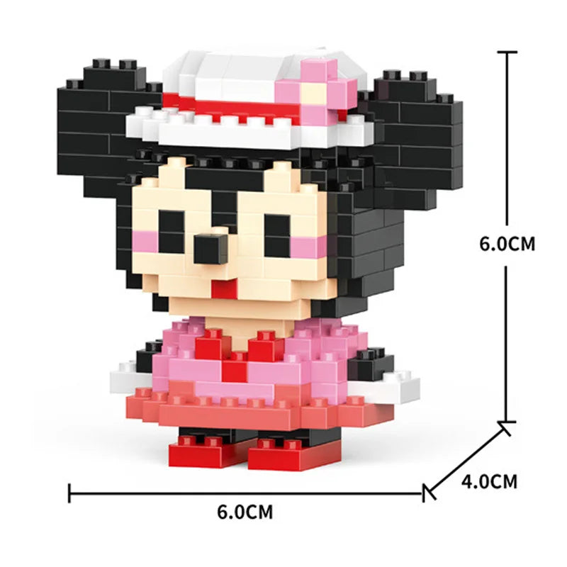 Stitch LinaBell StellaLou Building Blocks Cartoon Character Assembled Model building block Dolls Toys Children Gifts ALPENZO