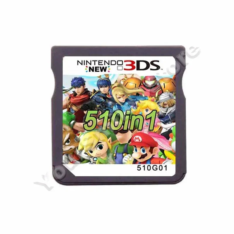 Factory Direct 3DS NDS 208 IN1 Game Card Combo Card 510 IN1 NDS Combo Card NDS Cassette 482 IN1 23 IN1 Classic Game Gift ALPENZO