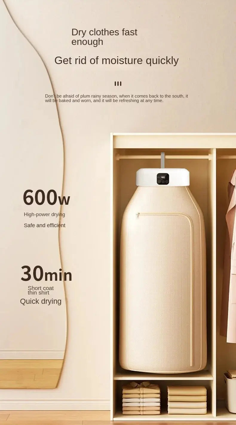 Remote Control Multifunctional Dryer Electric Clothes Home Cabinet Floor Machine Laundry Dryers Warm Air Dryer With Timing Home - ALPENZO