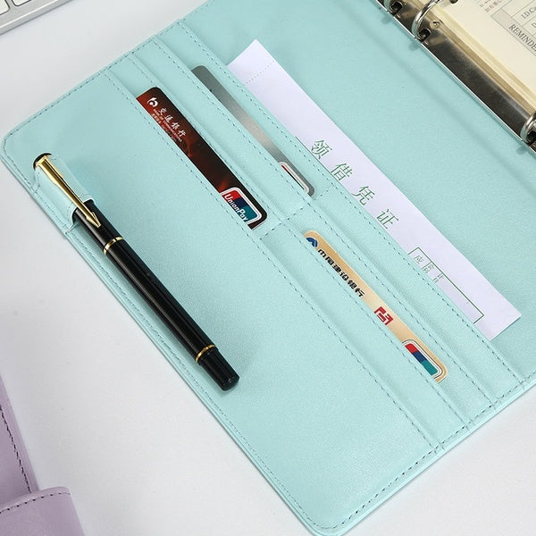 New Vintage Refillable Notebook File Folder Notepad Cover Leather Ring Binder Office Supplies ALPENZO