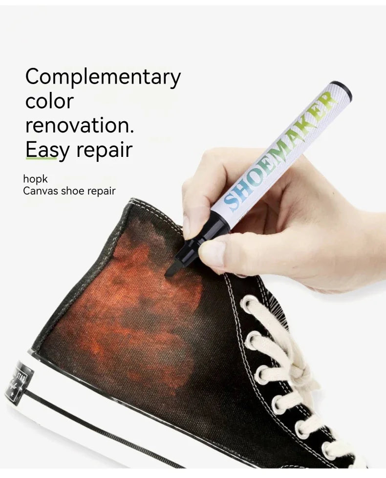 Shoes Stains Removal Waterproof Sneakers Anti-Oxidation Pen Repair Complementary Color White Go Yellow Shoe Whitening Cleaning ALPENZO