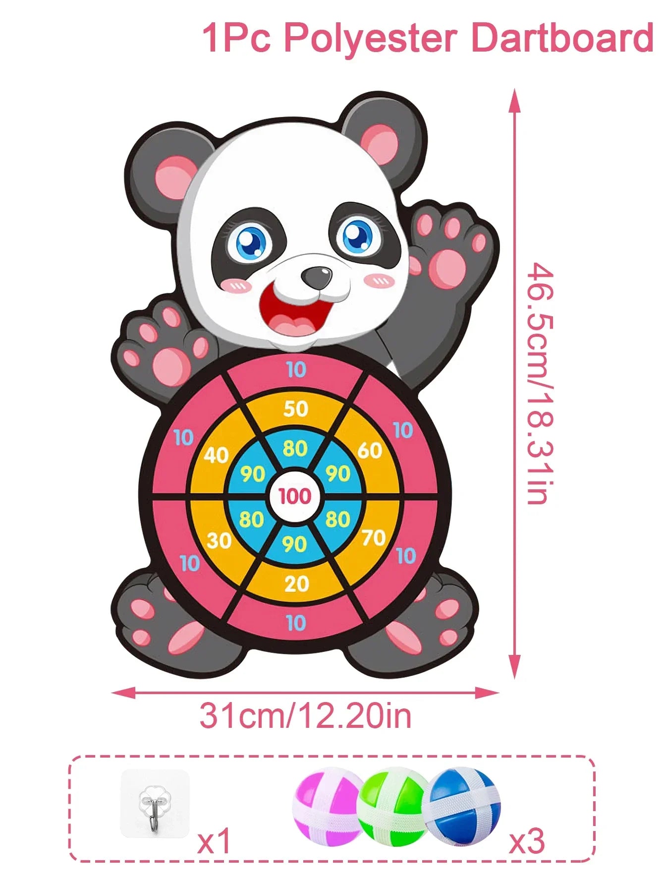Jungle Animal Dart Plate Board Panda Safari Birthday Party Favors Kids Baby Shower Party Decoration Guest Children Toys Gifts - ALPENZO