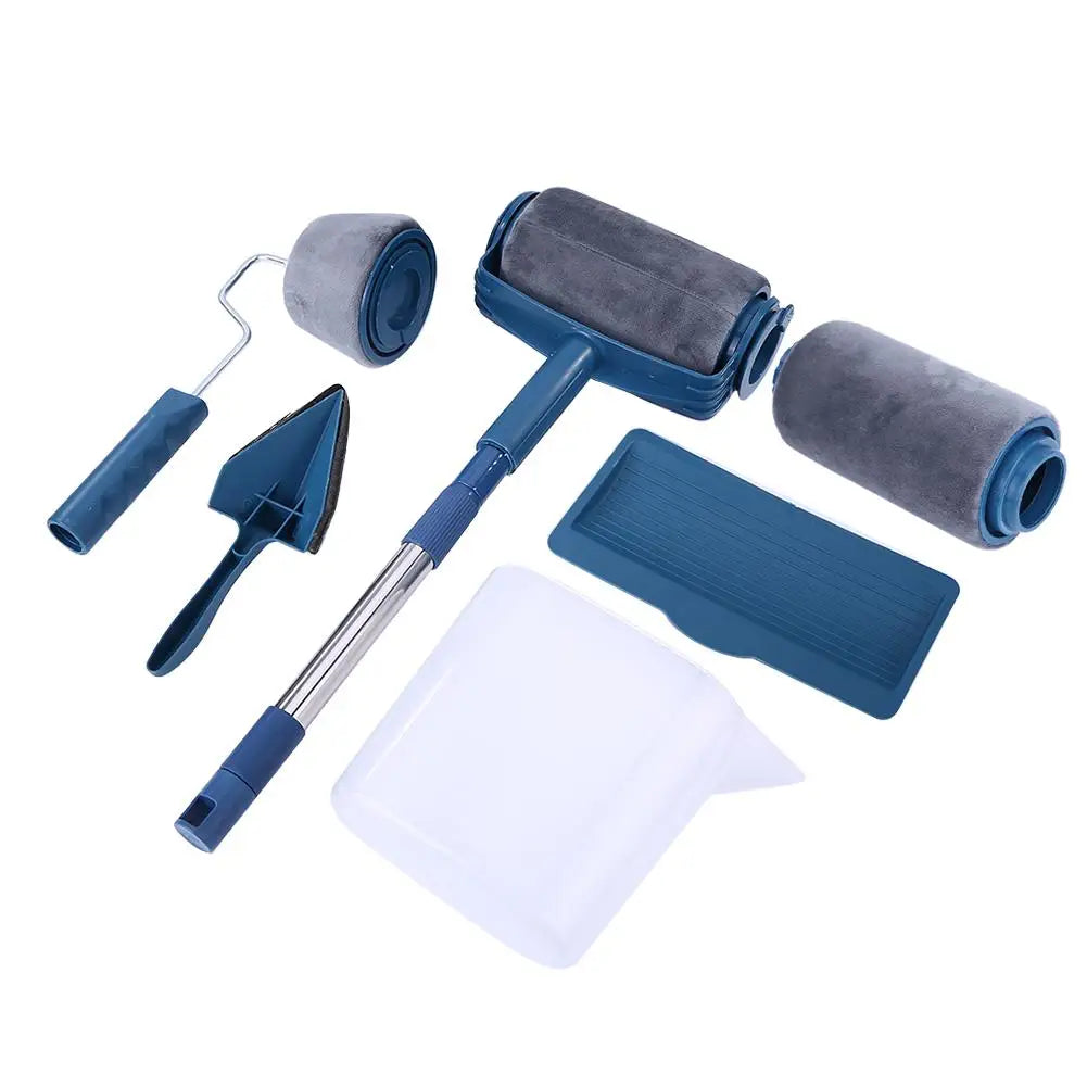 Paint Brush Roller Corner Brushes Set Household Use Wall Decorative Professional DIY Painting Brush Handle Tool - ALPENZO