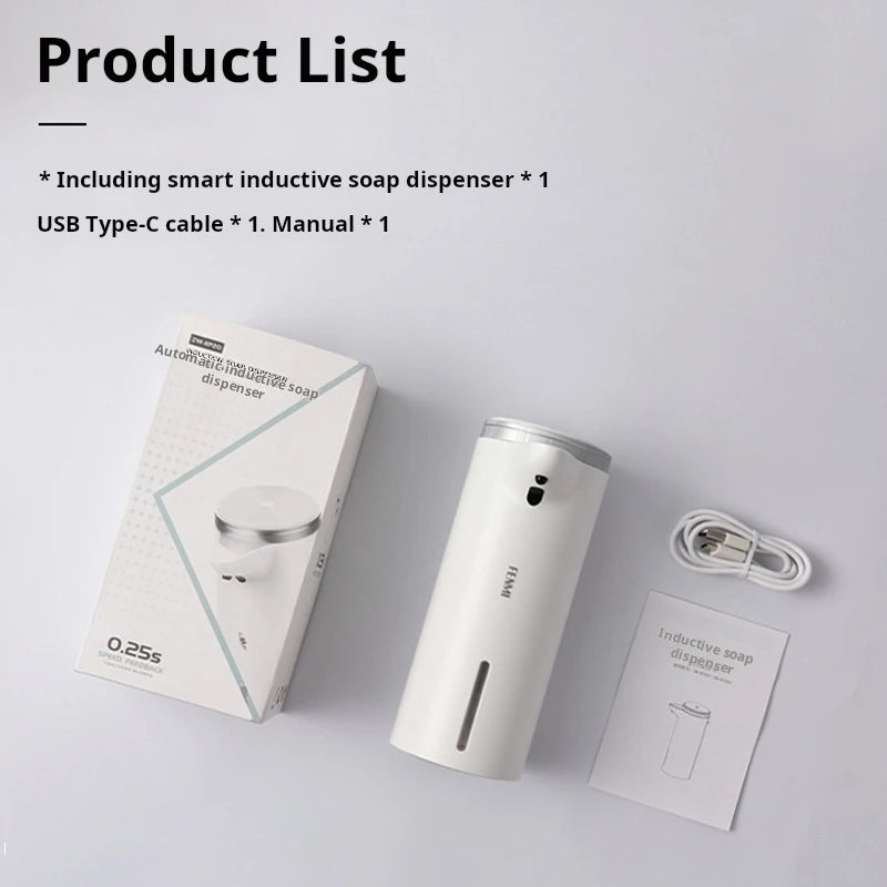 ZW-XP20F1 induction soap dispenser with convenient touch and fully sealed design, high capacity and long endurance - ALPENZO