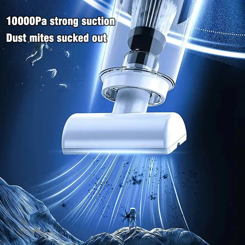 Handheld Home Vacuum Cleaner Rechargeable Portable Vacuum Cleaner Car Home Dual Purpose Wireless Dust Catcher Pet Hair 10000PA - ALPENZO