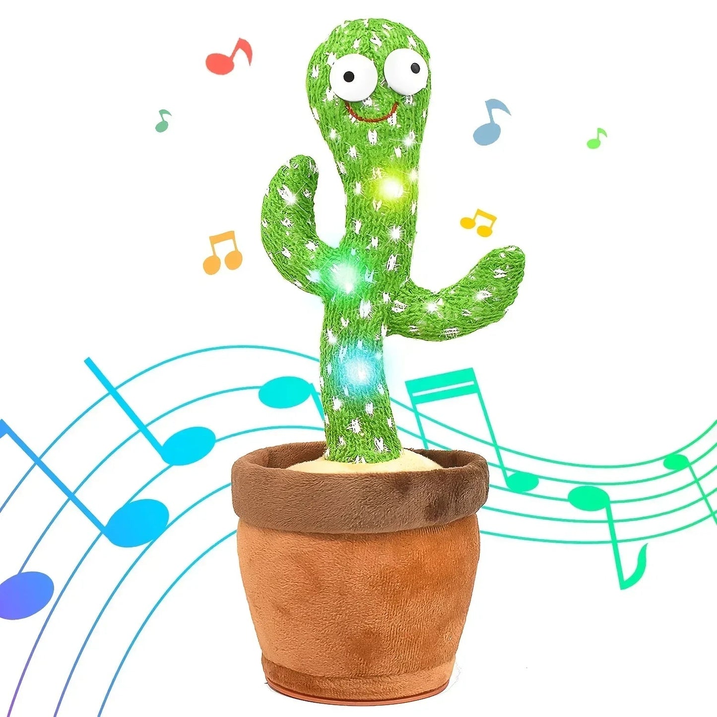 1pc Electronic Plush Toy Home Decoration for Children Xmas Gifts Dancing Talking Cactus Toys for Baby Boys and Girls ALPENZO