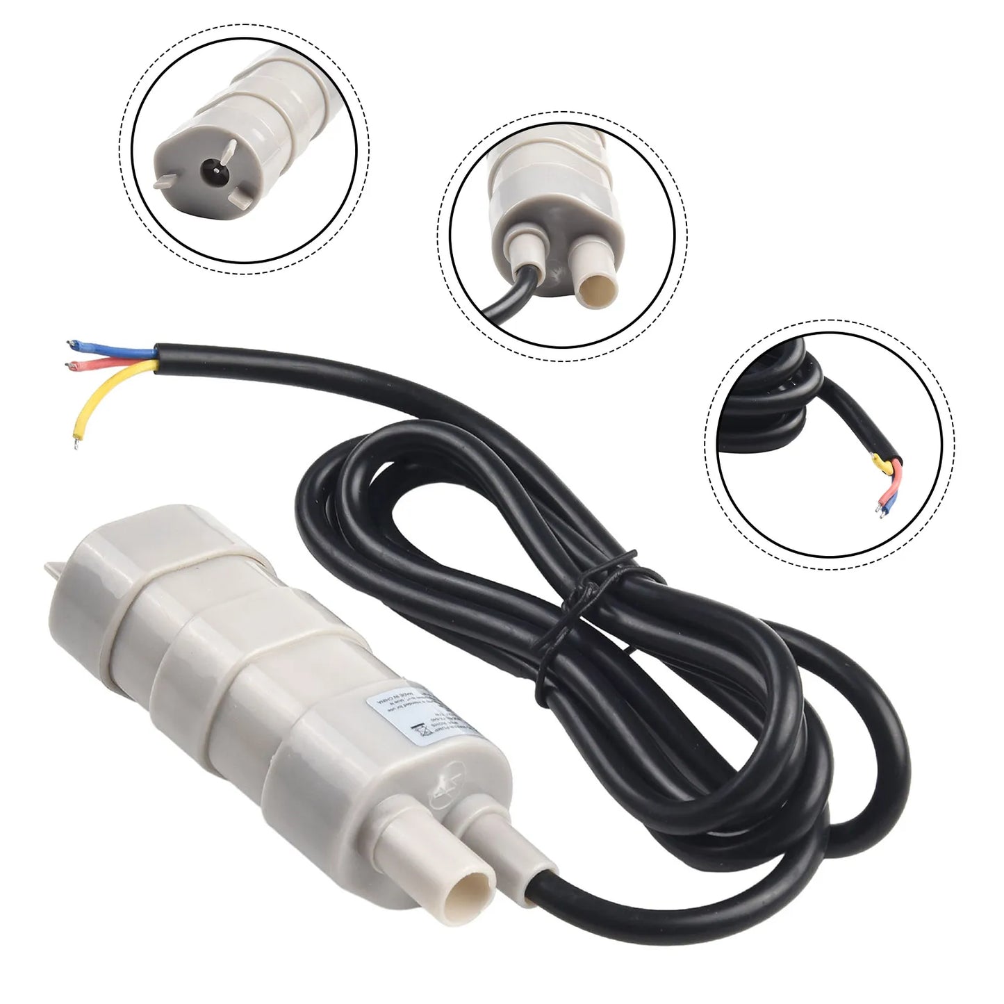 1000L/H 12V Submersible Multifunctional Pump Water Pump High Flow Three-wire Water Pump Fit For Garden Sprinklers Lawn Motorhome - ALPENZO