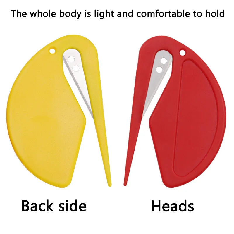 1 Piece Letter Opener Envelope Mail Slitter With Razor Wrapping Cutter Box Opener Safe Mail Opener For Home Office Envelope ALPENZO