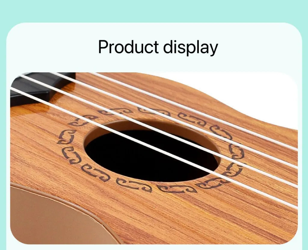 35cm Children Guitar Toy Can Be Used To Play Elementary Instruments With Paddles Simulating Yukrili Music Toys ALPENZO