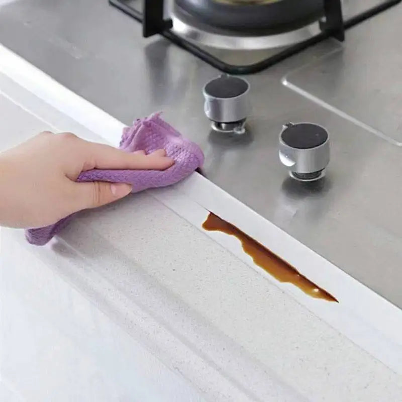 PVC Sealing Strip Tape Bathroom Bath Toilet Caulk Tape Self Adhesive Waterproof Mildew Proof Tapes For Kitchen Sink Wall Corner - ALPENZO