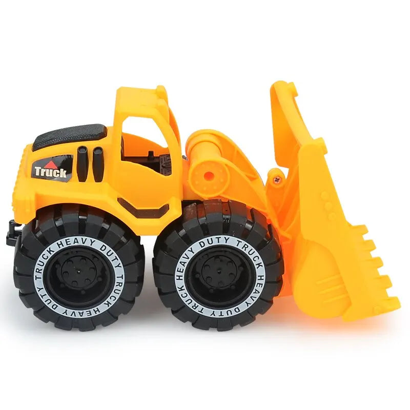 Excavator Dump Truck Model Toy Engineering Vehicle Set .Construction Fleet Toddler Early Education Construction Vehicles Toys ALPENZO