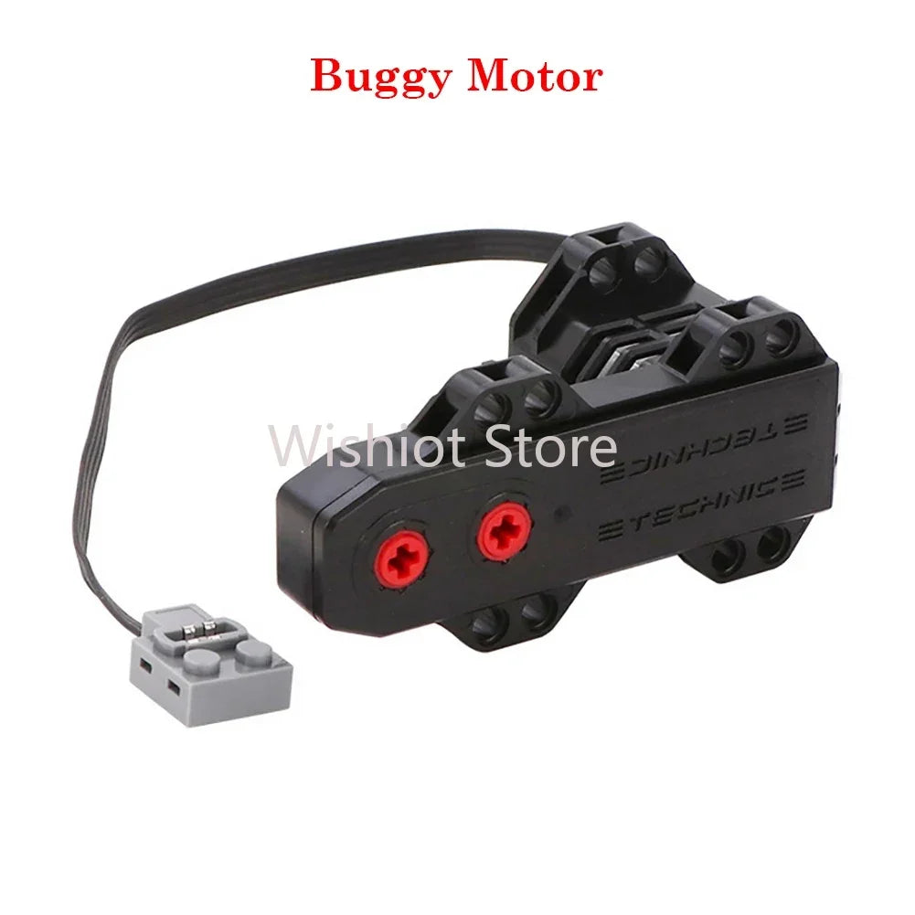 Technical MOC Power Functions Parts M L XL Servo Motor Train Buggy Motor IR Remote Compatible With Legoeds 8881 8883 5292 8886 ALPENZO