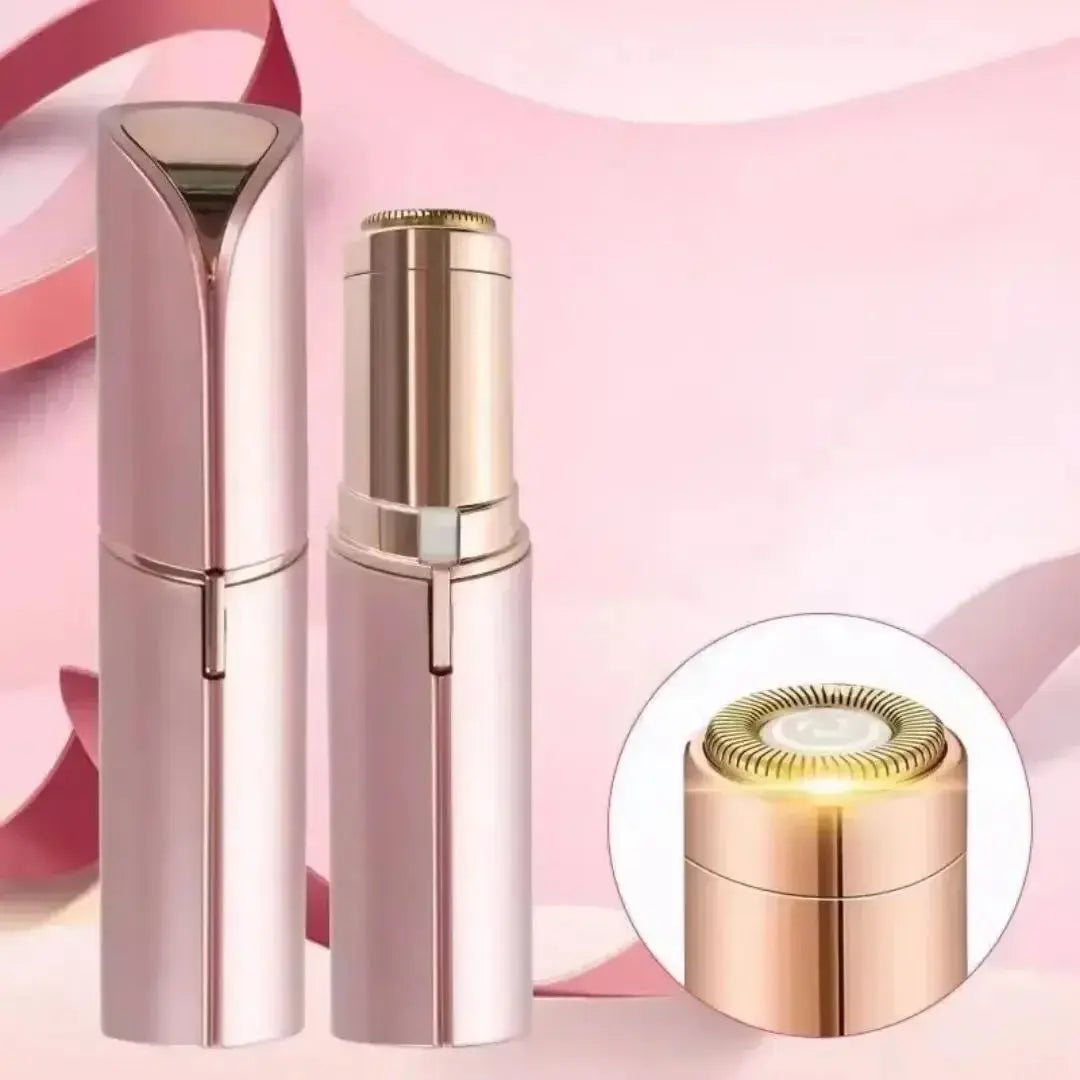 Portable Lipstick Shaped Women Electric Epilator Eyebrow Trimmer Painless Effective Facial Hair Removal Shaver Small Epilator - ALPENZO