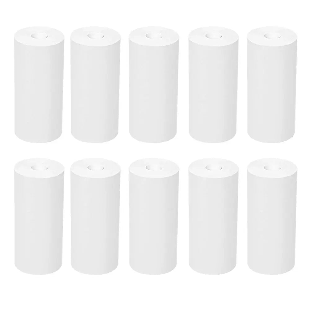 HD Mini Printer Thermal Paper 57*25MM Self-adhesive Roll Paper Label Sticker Photo Inkless Printing Portable Printer Color Paper - ALPENZO