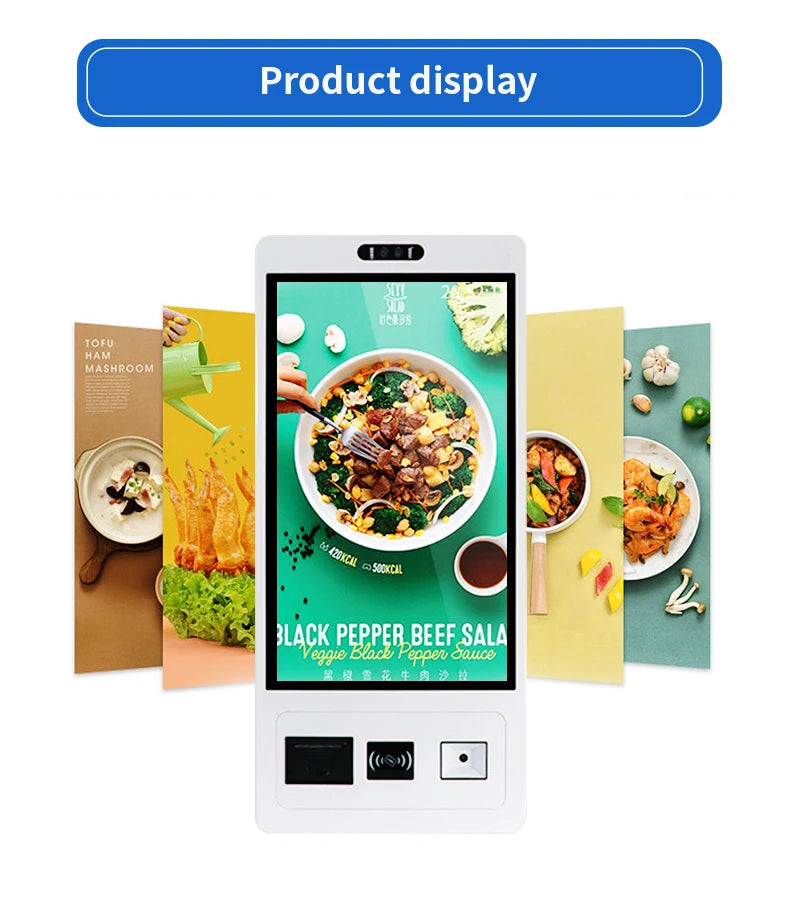 TouchWo 27 32 inch Windows/Android OS Capacitive Touch Screen Pc Touchscree Self Service Ticket/Payment/Ordering Kiosk - ALPENZO