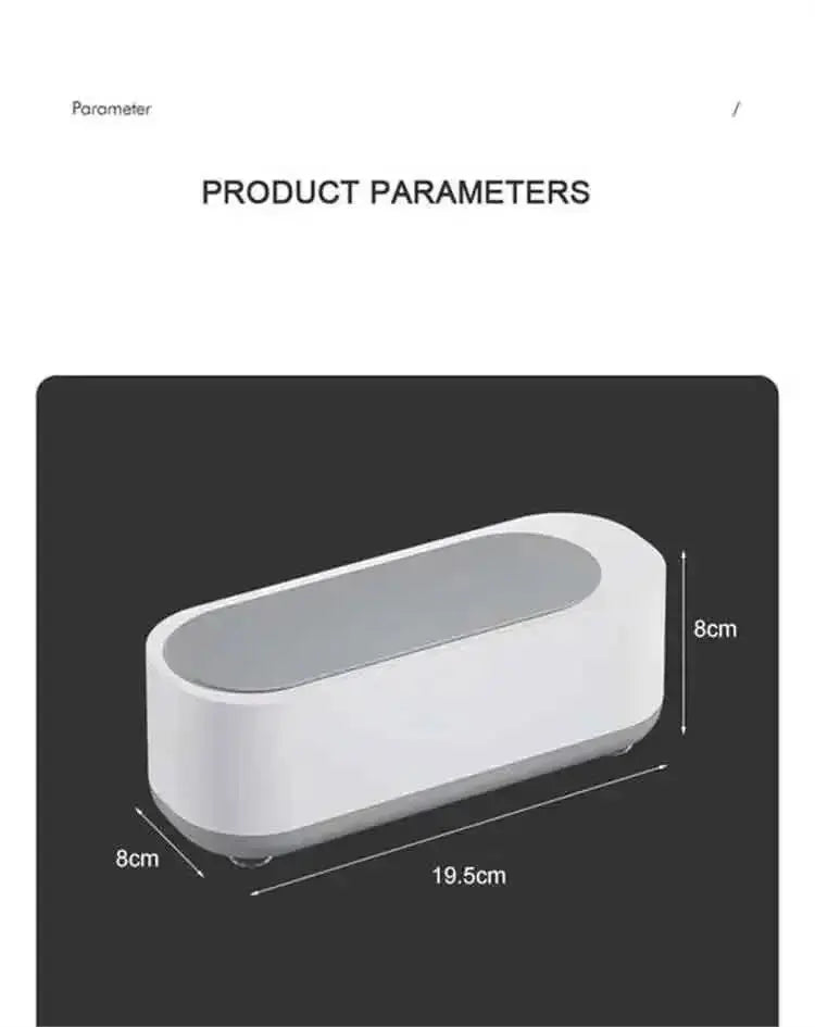 Multifunctional Vibration Cleaning Machine Contact Lens Cleaning Machine Vibration Cleaning Watch Jewelry Teeth - ALPENZO
