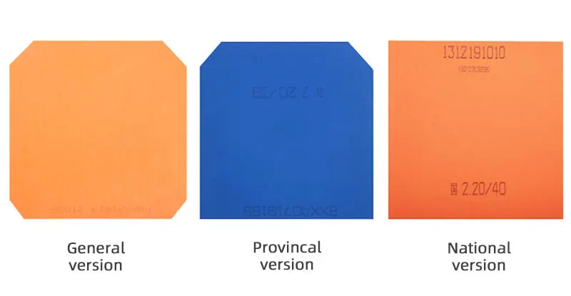 Original DHS Neo Hurricane 3 Table Tennis Rubber Sticky Professional Ping Pong Rubber with High-dense Sponge for Attack Loop