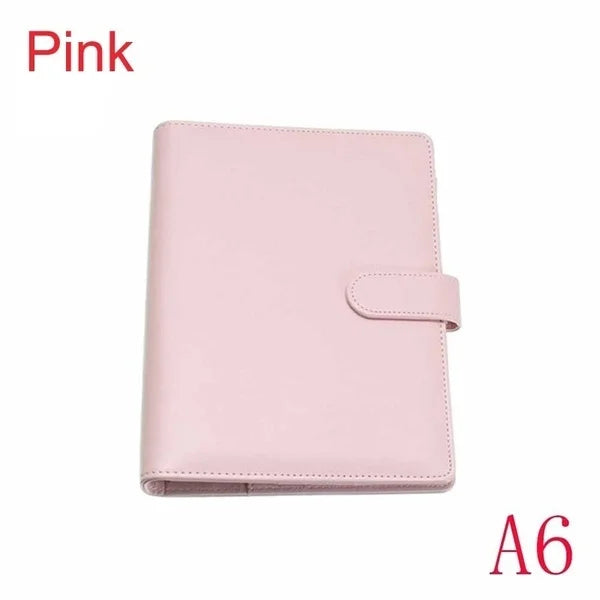 New Vintage Refillable Notebook File Folder Notepad Cover Leather Ring Binder Office Supplies ALPENZO