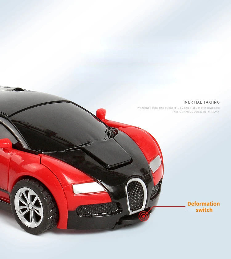 Transforming Robot With One Click Automatic Shape Conversion Boy Gift Toy Car Parent Child Interaction Model Car ALPENZO