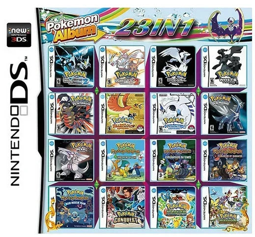 Factory Direct 3DS NDS 208 IN1 Game Card Combo Card 510 IN1 NDS Combo Card NDS Cassette 482 IN1 23 IN1 Classic Game Gift ALPENZO